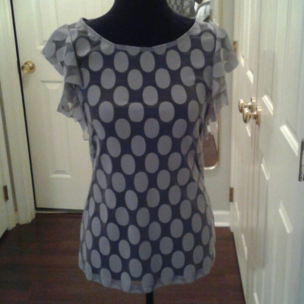 Sheer, The Limited, blouse
